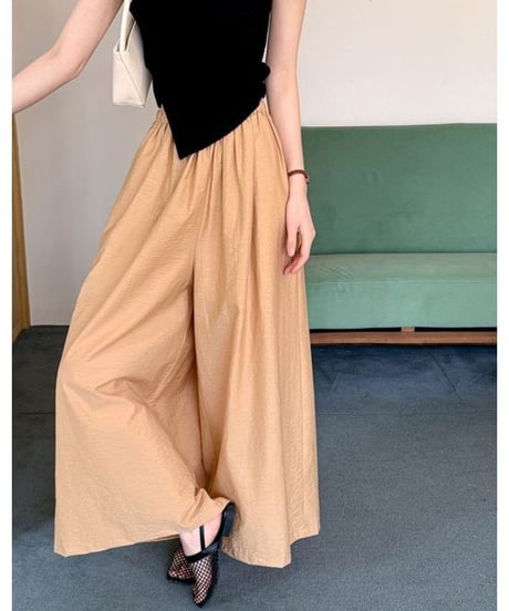big silhouette pants / 3color　hm2258