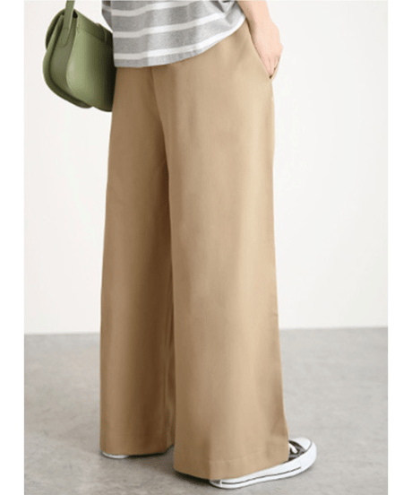 tuck wide pants / 5color　hm2974