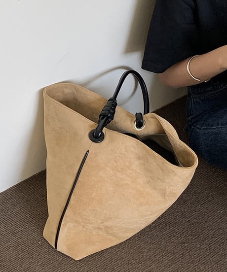 suede-like 2way bag　hm1403