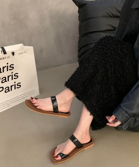 minimal design sandal / 3color　hm1534