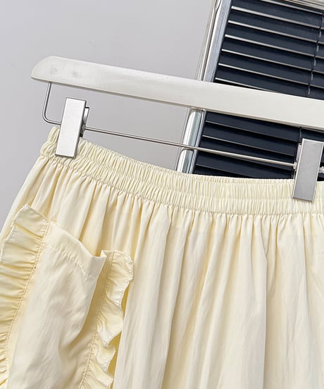 ruffle cake long skirt　hm2020
