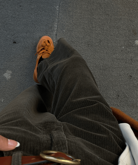 cut-off corduroy pants / 2color　hm1159