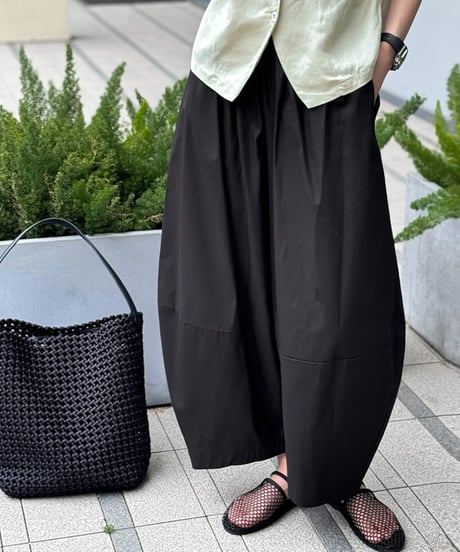 hemmed balloon pants / 3color　hm2239
