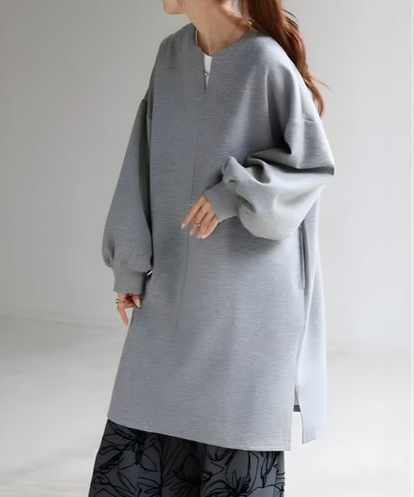 volume sleeve tunic / 4color　hm2569