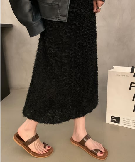 minimal design sandal / 3color　hm1534