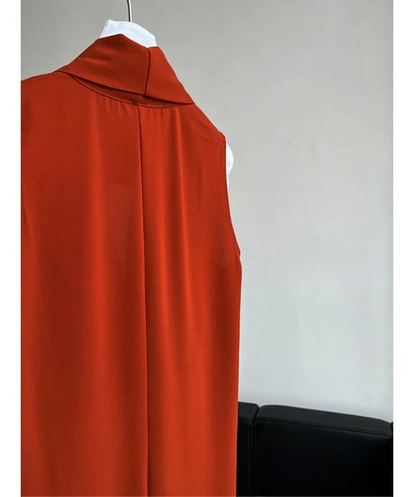 《即納》cross design v-neck dress / 2color　hm2046
