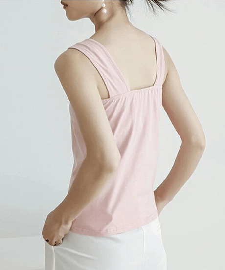 square neck tank / 11color　hm2951