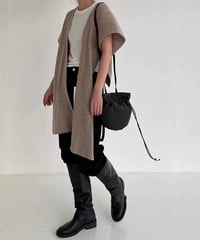 2way stole gilet / 3color　hm2525