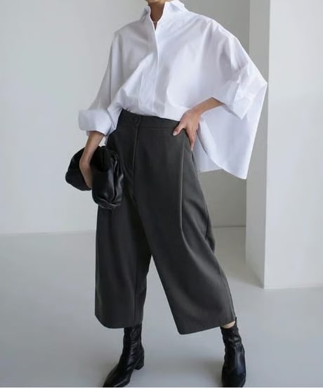 box sleeve cape shirt　hm2533