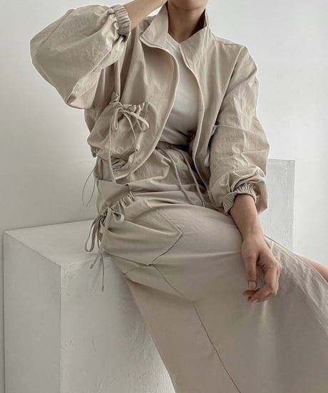 blouson & skirt set-up / 2color　hm2833