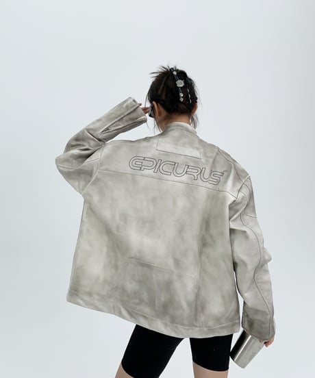 dirty leather riders jacket　hm1940
