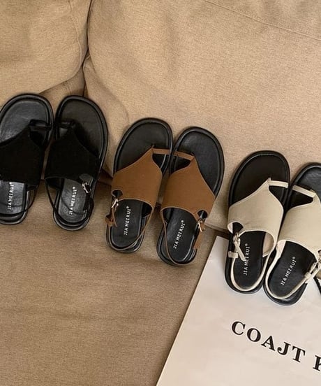 tong flat sandal / 3color　hm2254