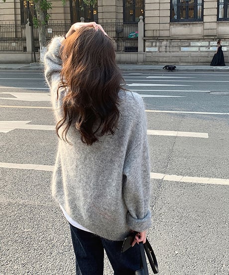 soft color sweater / 6color　hm2524