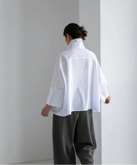 box sleeve cape shirt　hm2533