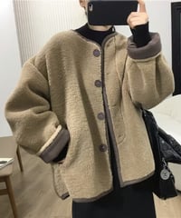 reversible boa blouson / 3color　hm2715