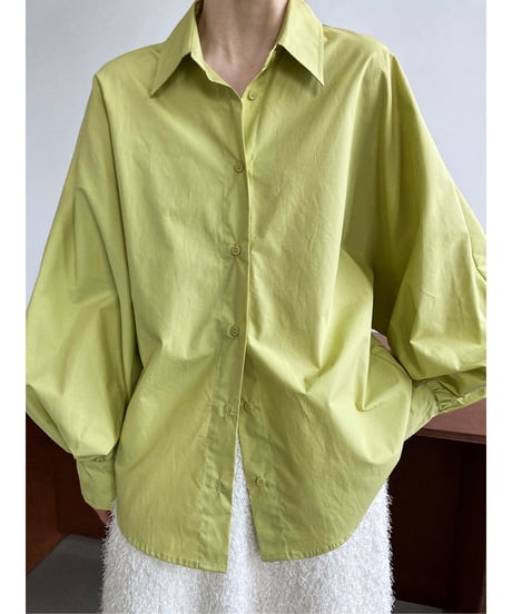 volume sleeve blouse / 4color　hm2044