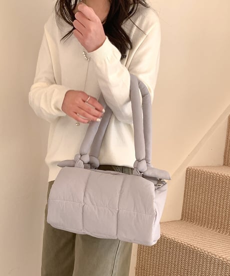 patted shoulder bag / 4color　hm2034