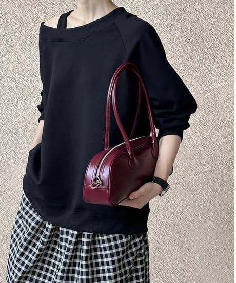 one shoulder loose top / 3color　hm1708