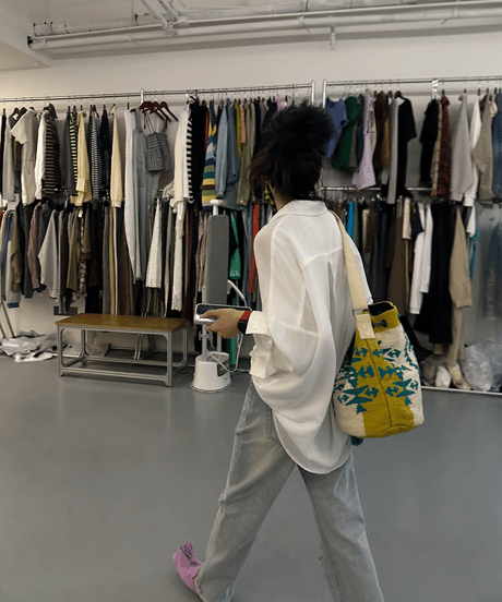 fluid drape shirt / 2color　hm2204