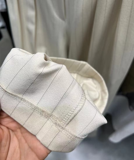 stripe tuck pants / 3color　hm1597