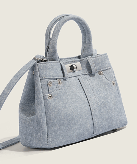 denim mini bag / 2color　hm2827