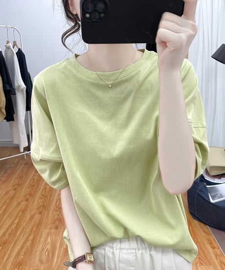 lantern sleeve pullover / 6color　hm1788