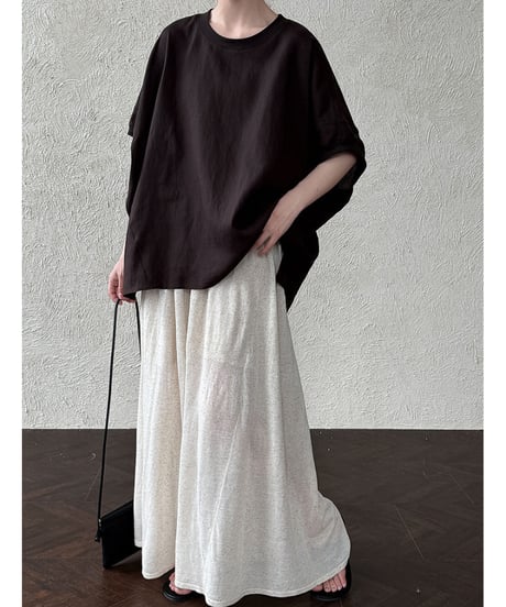 linen loose blouse / 2color　hm2942