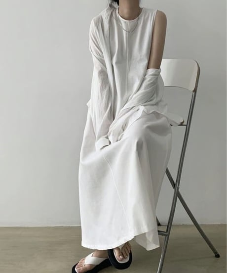 minimalist swing dress / 2color　hm2461