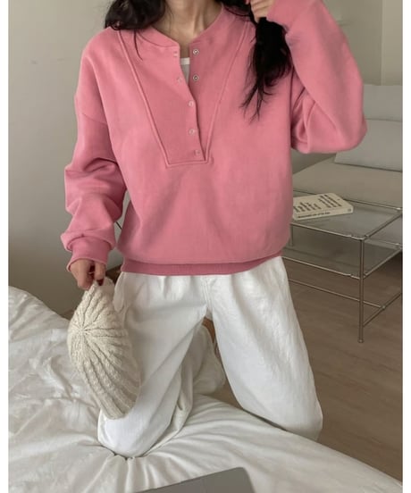 pullover sweat tops / 3color　hm2031