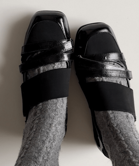 square mary shoes / 3color　hm2734