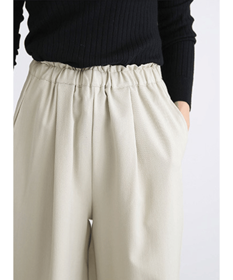 tuck wide pants / 5color　hm2974