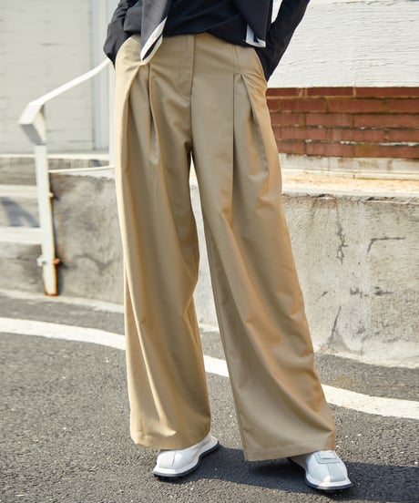 double tucked pants / 3color　hm1670