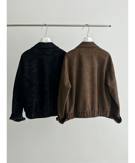 stand collar blouson / 2color　hm2739