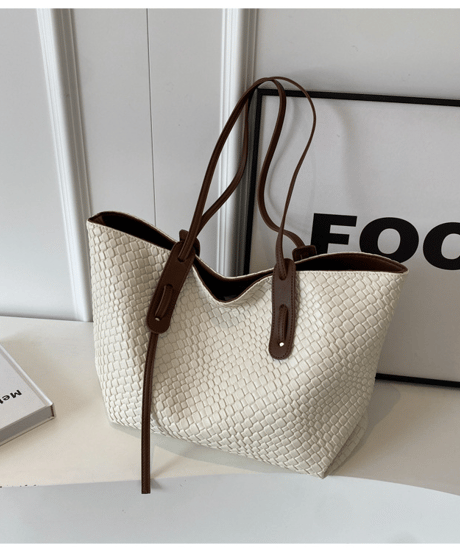 woven shoulder bag / 4color　hm2818