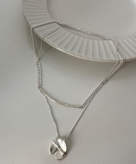 long necklace / 2color　hm1252