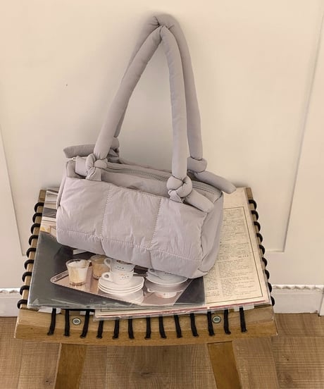 patted shoulder bag / 4color　hm2034