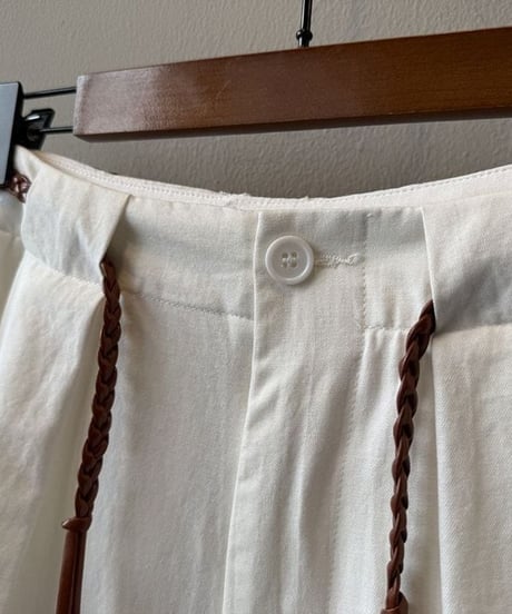 belted breeze pants / 2color　hm2227