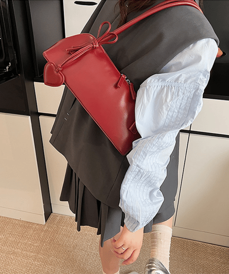 heart charm bag / 4color　hm2221