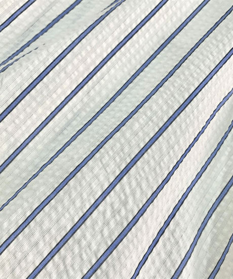 striped button dress　hm2873