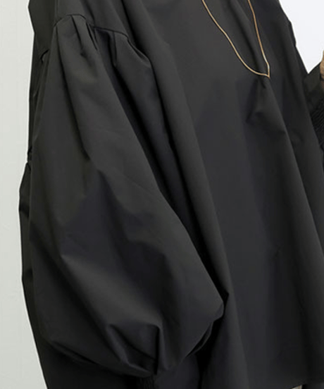 loose back blouse / 3color　hm2581