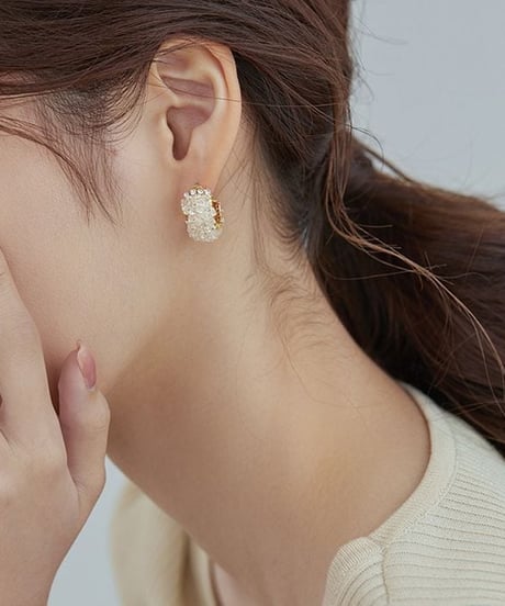 pearl hoop pierce　hm2378