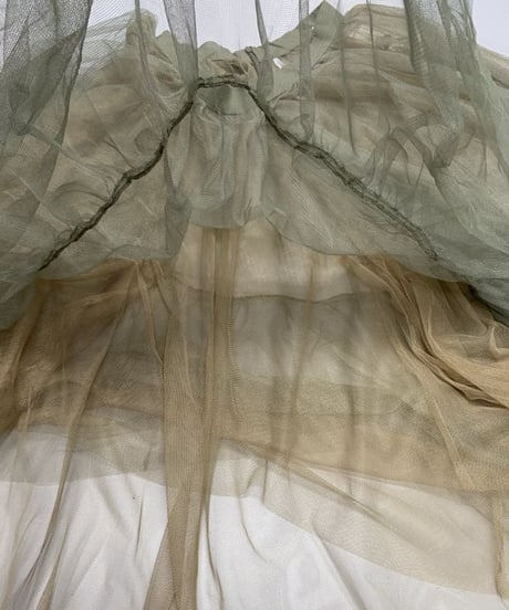 volume tulle skirt / 5color　hm1964