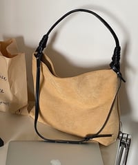 suede-like 2way bag　hm1403