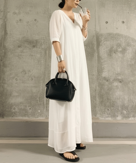 layered dress set / 2color　hm2947