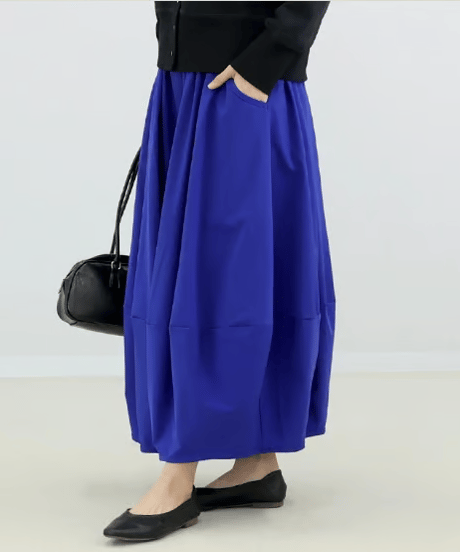 volume balloon skirt  / 2color　hm2634