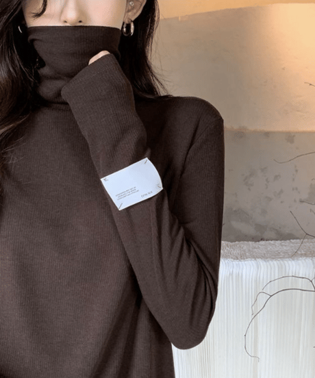 sleeve tag top  / 4color　hm1798