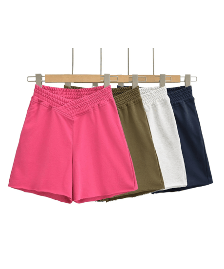 cut-off sweat shorts / 4color　hm1460