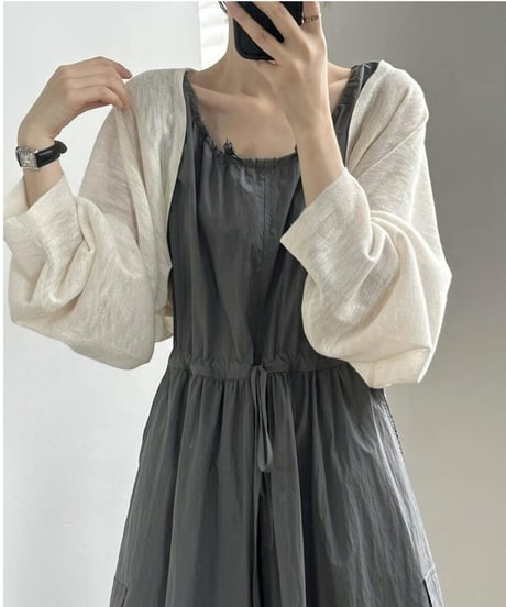 bat sleeve cardigan / 3color　hm2517