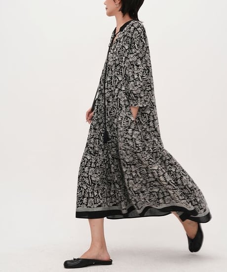 relax pattern dress　hm2322