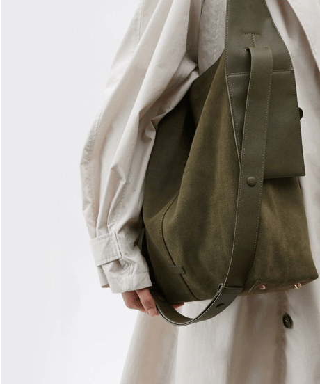 suede hanging  bag  / 4type　hm2543